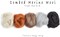 Complete Needle Felting Craft Starter Kit for Beginners, Premium Tools and Supplies, 17 Colors Wool, 6 Needles Color Coded, Wool Felting Pad, Leather Finger Guards, Storage Case